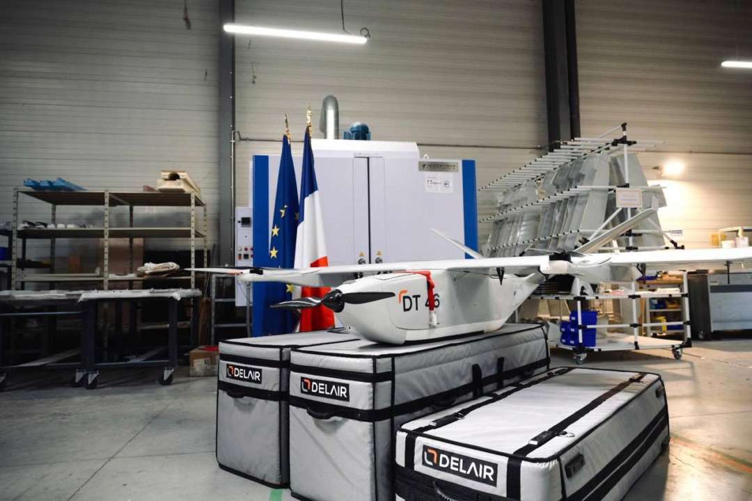 Франція замовляє у Delair 100 безпілотників для України