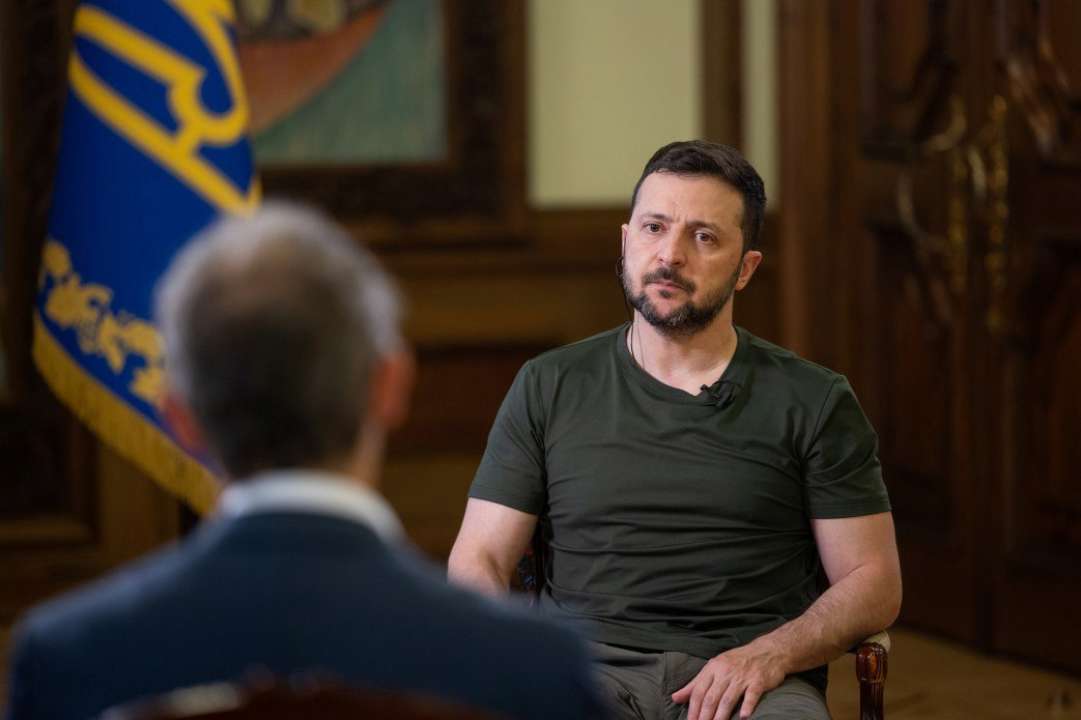Об этом президент Владимир Зеленский рассказал в интервью агентству Reuters Об этом президент Владимир Зеленский рассказал в интервью агентству Reuters