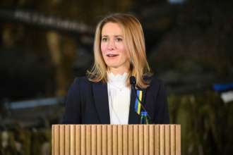 Кая Каллас оголосила про звільнення з посади прем'єр-міністра Естонії/Фото: Getty Images Каллас