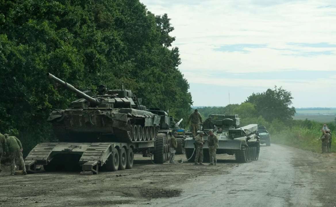 На Харківському напрямку ЗСУ вже майже вийшли на держкордон/Фото: facebook.com/CinCAFU На Харківському напрямку ЗСУ вже майже вийшли на держкордон