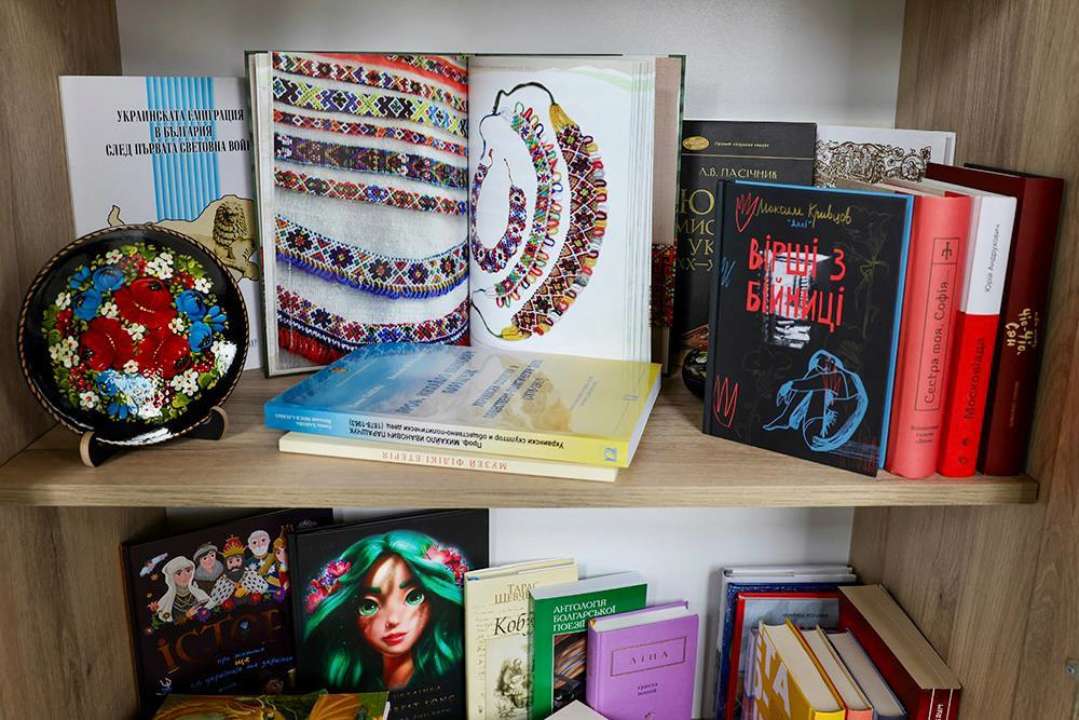 Понад 70 українських книг збагатили колекцію Національної бібліотеки Болгарії