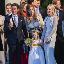 Греческий принц Филипп обвенчался с дочерью миллиардера / фото: Getty Images Крестник принцессы Дианы женился на дочери миллиардера: фото роскошной свадьбы