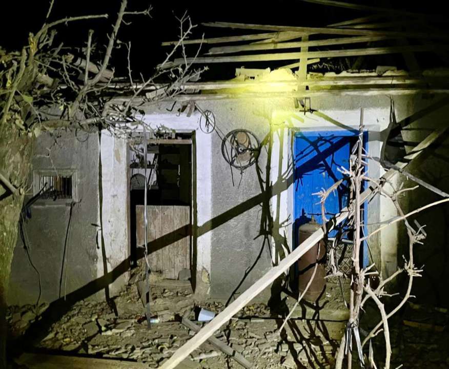 Дніпропетровську область вночі обстріляли окупанти. Фото: Телеграм Валентина Резніченка окупанти