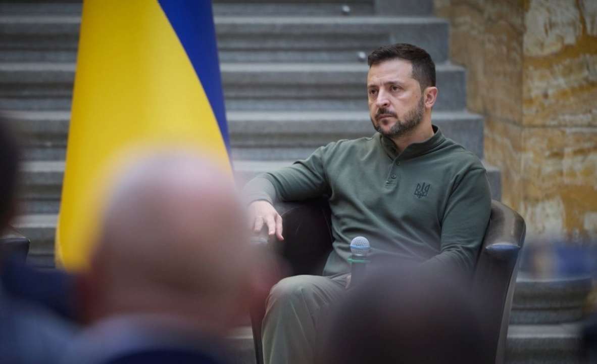 Зеленський закликав надати дозвіл на удари по території рф. Фото: ОП Зеленський