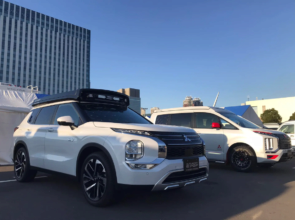 Фото: Nishiowari Mitsubishi Японцы превратили гибридный Mitsubishi Outlander в кемпер для четырех человек