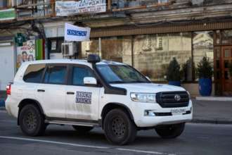 ОБСЄ скасовує проєкти в Україні через право вето рф/Фото: Getty Images OSCE