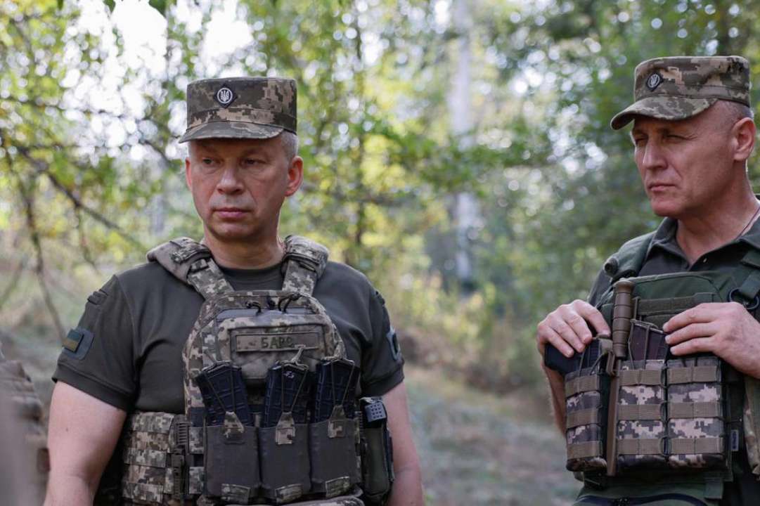 Командувач Сирський повідомив останні новини з фронту / Фото: t.me/militarymediacenter Командувач Сирський повідомив останні новини з фронту / Фото: t.me/militarymediacenter