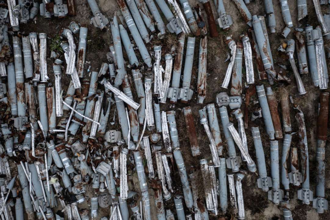 Гуменюк рассказала, для чего рашисты экономят ракеты/Фото: Getty Images Гуменюк рассказала, для чего рашисты экономят ракеты/Фото: Getty Images