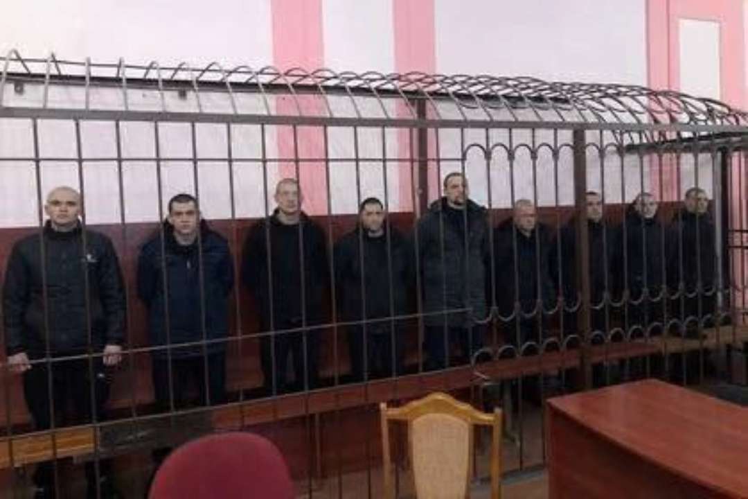 Оккупационный режим незаконно осудил 9 защитников Мариуполя / Фото: t.me/Bratchuk_Sergey