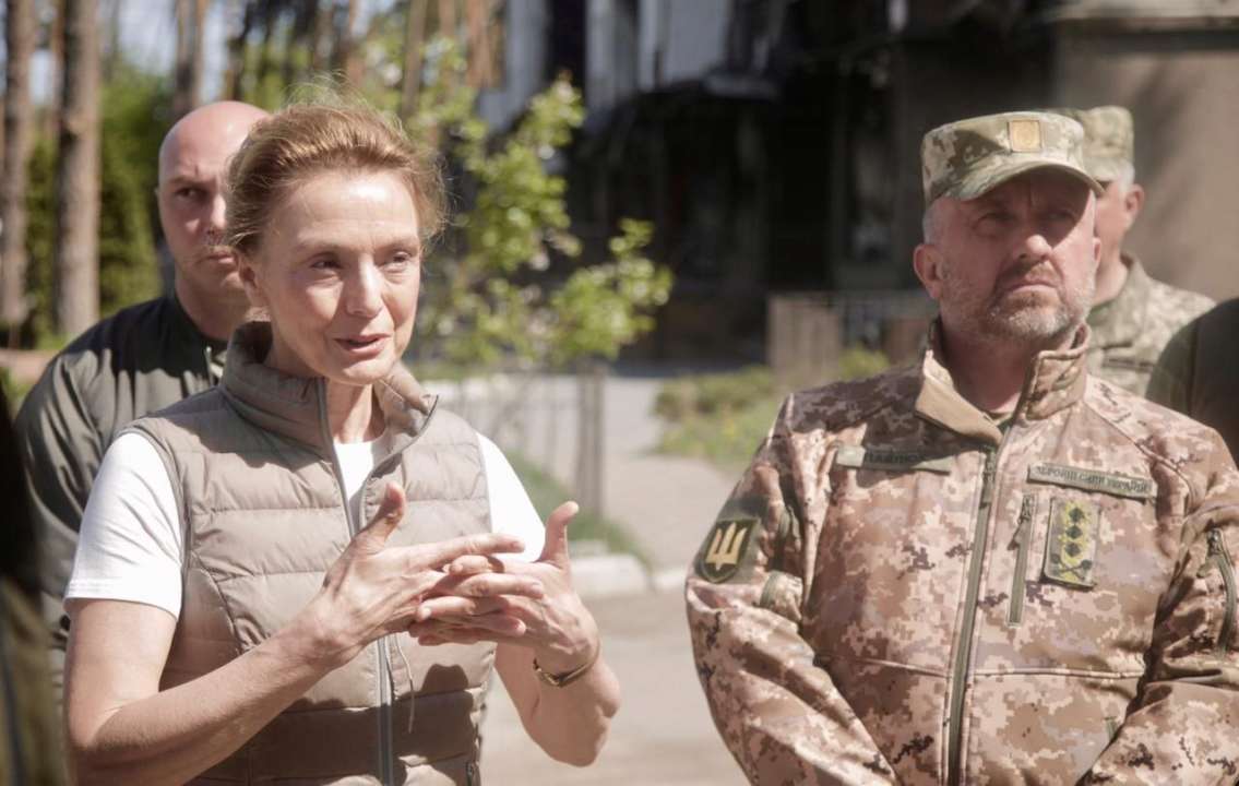 Генсек Совета Европы посетила Ирпень и Бородянку/Фото: Киевская ОВА