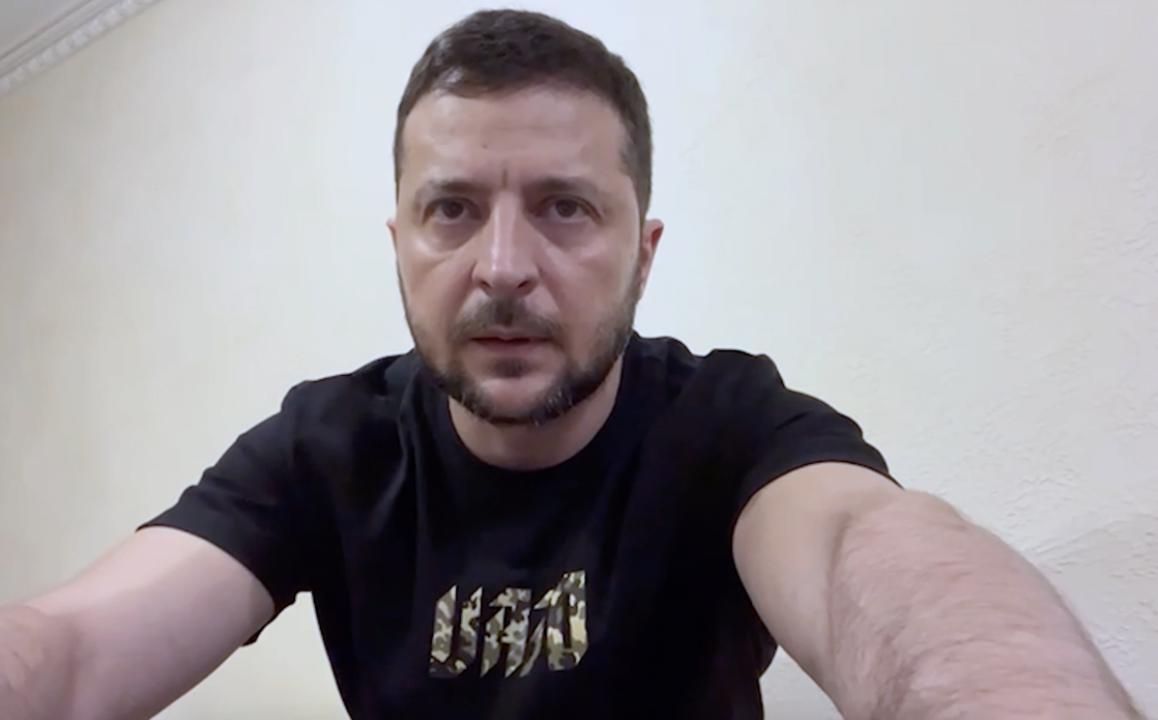 Могут быть кровавые атаки: Зеленский обратился к украинцам/Фото: скриншот с видео Зеленский предупредил украинцев о возможных жестоких атаках террористов