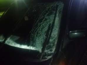 pol.kyivregion Неподалік міста Бровари водій автомобіля Mazda збив пішохода