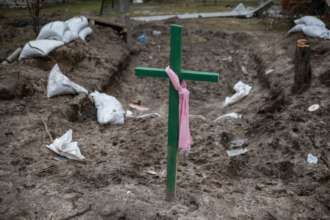 путін присвоїв почесне звання бригаді вбивць з Бучі/Фото: Getty Images путін присвоїв почесне звання бригаді вбивць з Бучі/Фото: Getty Images