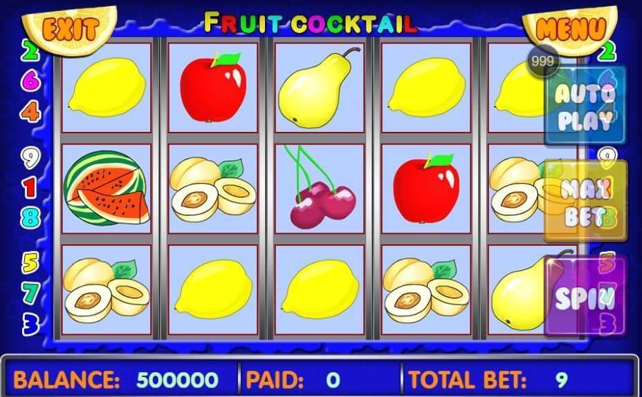Игровые автоматы Клубнички (Fruit Cocktail)