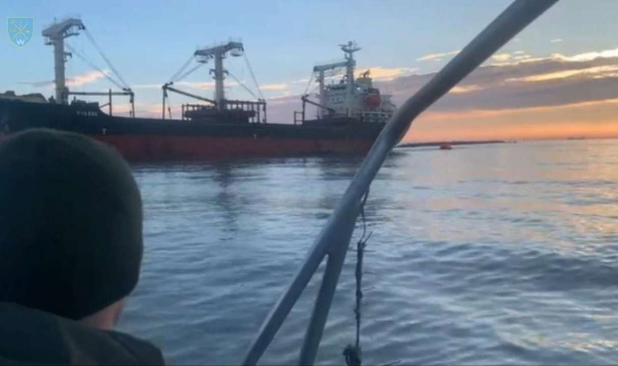 В Черном море судно под флагом Панамы подорвалось на мине врага / Фото: t.me/SJTF_Odes В Черном море судно под флагом Панамы подорвалось на мине врага / Фото: t.me/SJTF_Odes