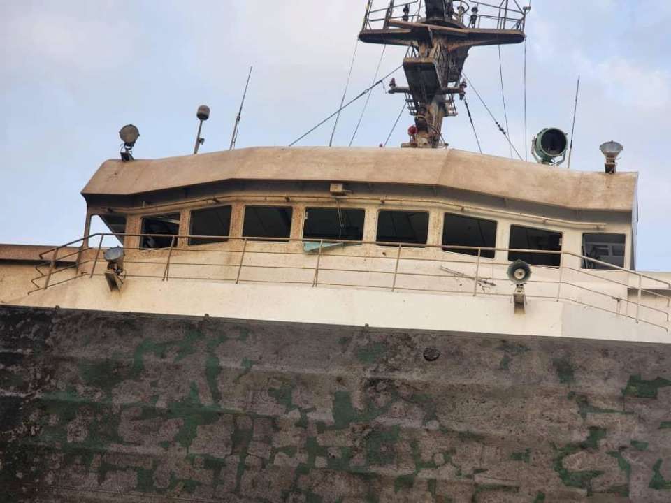 россия повредила гражданское судно с кукурузой в порту "Южный"