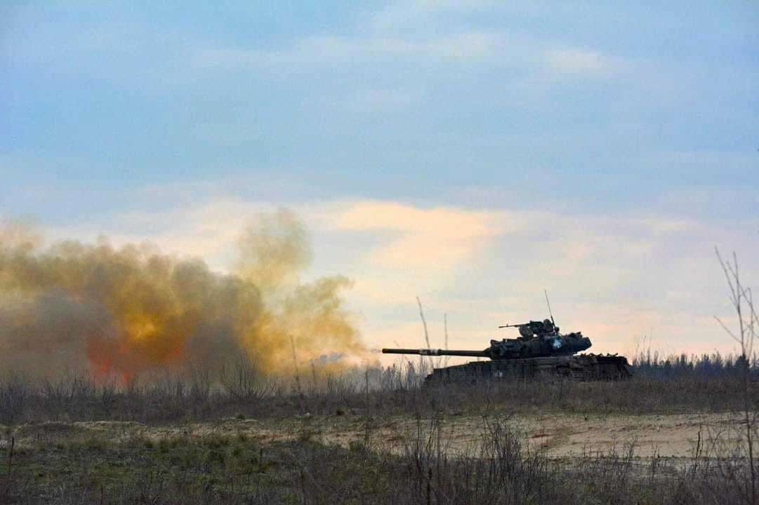 Втрати окупантів станом на 2 січня 2023 року/Фото: Генштаб ЗСУ Український танк на фронті