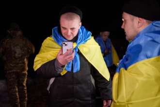 Фото: Володимир Зеленський/Telegram В Украину из российского плена вернулись еще 100 военных