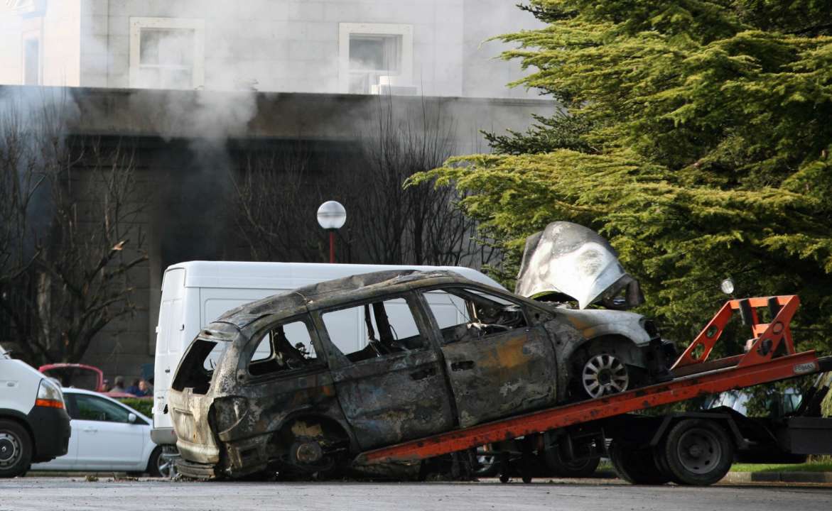 На Донбассе взорвался автомобиль