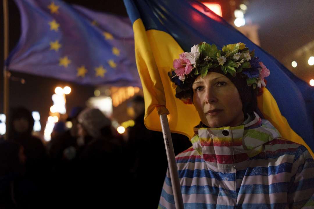 Українці виступають проти визнання Криму російським/Фото: Carsten Koall/Getty Images Українці не підтримують визнання Криму і Донбасу