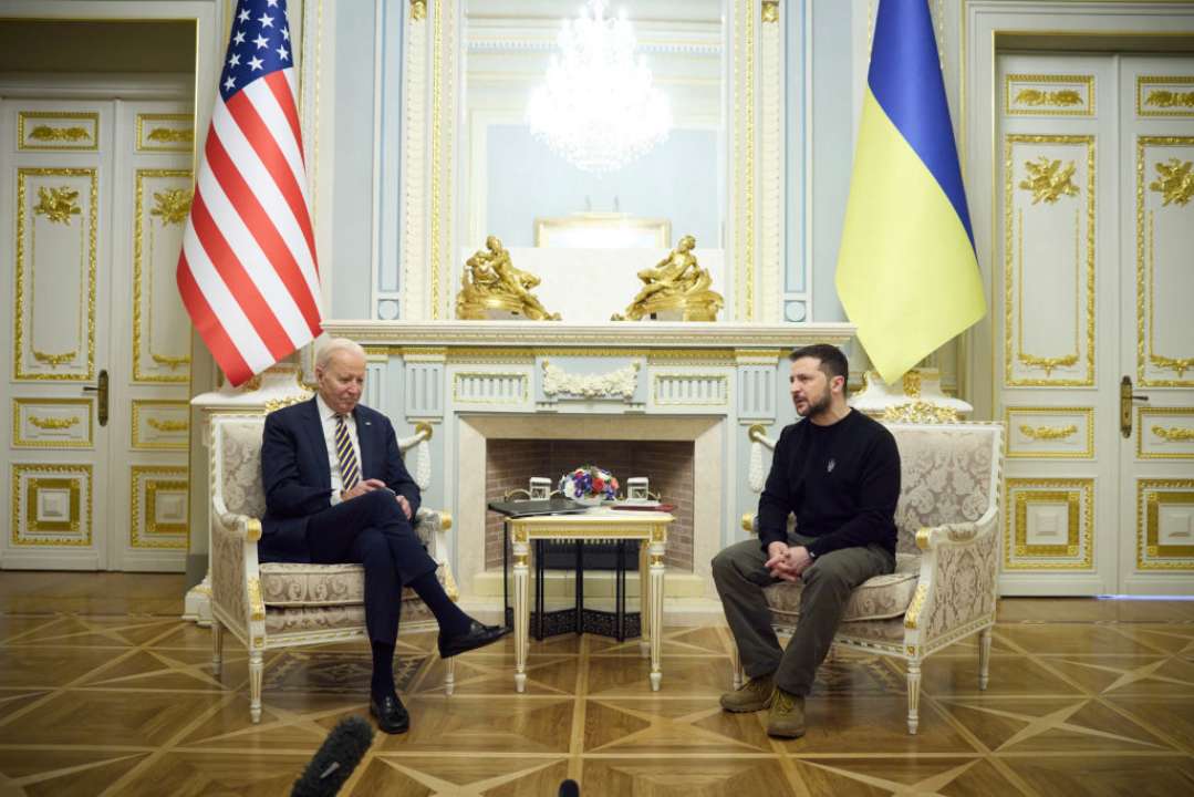 В Белом доме озвучили темы беседы Байдена и Зеленского/Фото: Getty Images В Белом доме озвучили темы беседы Байдена и Зеленского/Фото: Getty Images